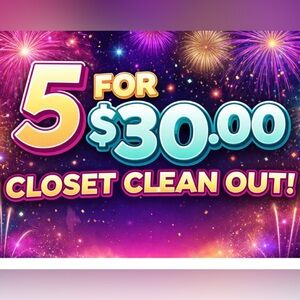 Closet clean out